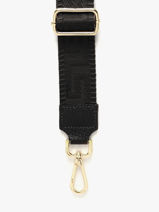 Bandouli�re De Sac Caviar Milano Noir caviar CA25SSOB-vue-porte