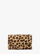 Porte-monnaie Agnes Cuir Etrier Marron agnes EAGN5018