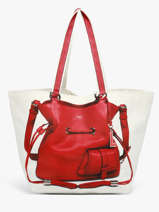 Sac Port� �paule 150 Ans Lancel Rouge 150 ans A14372