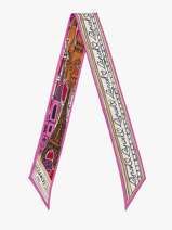 Foulard Lancel Rose 150 ans A14137