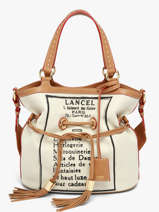 Sac Port� Main 150 Ans Lancel Beige 150 ans A14103