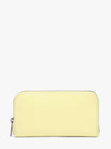 Portefeuille Caviar Cuir Milano Jaune caviar CA18115