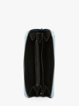 Portefeuille Caviar Cuir Milano Bleu caviar CA18115-vue-porte