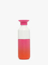Gourde Steel 350 Ml Dopper Rose steel STEEL350