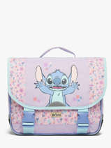 Cartable 2 Compartiments Lilo & stitch Violet spring smiles 1726