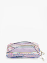 Trousse J3g Trousse Lilo & stitch Violet spring smiles 1732-vue-porte