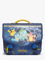 Boekentas 2 Compartimenten Pokemon Blauw pokemon & friends 26KK203L