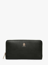 Portefeuille Tommy hilfiger Zwart th icon AW18483