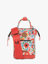 Cross Body Tas Nano Bag 1 Compartiment Cabaia Rood adventurer NANOBAG
