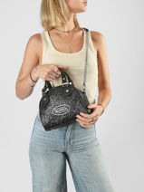 Sac � Main Bags Von dutch Noir bags OLLA-vue-porte
