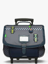 Cartable � Roulettes 2 Compartiments Tann