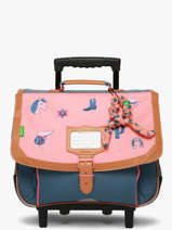 Cartable � Roulettes 2 Compartiments Tann