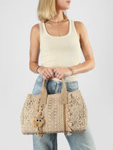 Handtas Boheme Miniprix Beige boheme A621-vue-porte