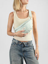 Sac Banane Miniprix Vert amour S048-vue-porte