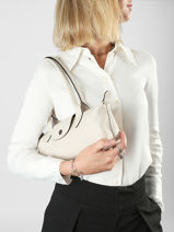 Longchamp Le pliage xtra Besace Beige-vue-porte