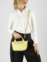 Longchamp Le pliage xtra Sac port� main Jaune-vue-porte