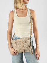 Handtas Boheme Miniprix Beige boheme A623-vue-porte