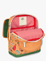 Rugzak Hello hossy Bruin cool kids S6-vue-porte