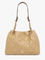Sac Bandouli�re Th Feminine Tommy hilfiger Beige th feminine  AW18716