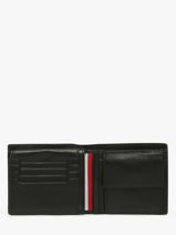 Portefeuille Leder Tommy hilfiger Zwart th soho AM14503-vue-porte