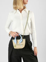 Longchamp Le panier pliage envol Handtas Groen-vue-porte