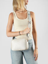 Cross Body Tas Grained Miniprix Goud grained F6967OR-vue-porte