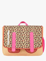 Cartable 1 Compartiment Hello hossy Beige cool kids 5