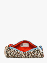 Trousse 1 Compartiment Cool Kids Hello hossy Marron cool kids P-vue-porte