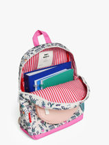 Sac � Dos Hello hossy Blanc cool kids PO25-vue-porte