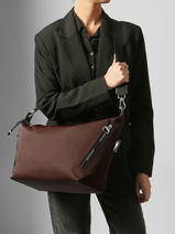 Longchamp Le pliage energy Sac port� travers Marron-vue-porte