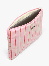 Laptophoes Met 13" Laptopvak Hindbag Roze rayures RA-vue-porte