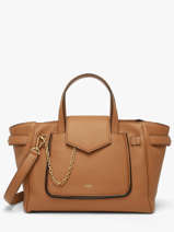 Handtas Thea Leder Lancel Bruin thea A14222