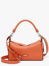 Sac Bandouli�re Louison Cuir Lancel Orange louison A14227