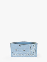 Longchamp Longchamp pocket bandana Kredietkaarthouder Blauw-vue-porte