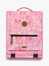 Rugzak 2 Compartimenten Cabaia Roze school L