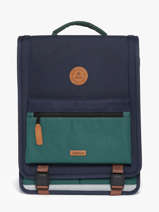 Rugzak 2 Compartimenten Cabaia Blauw school L