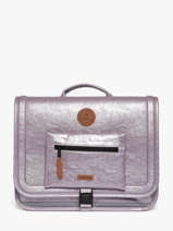 Boekentas 2 Compartimenten Cabaia Violet school S