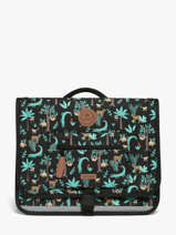 Cartable 1 Compartiment Cabaia Noir school S