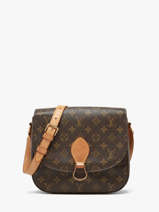 Preloved Louis Vuitton Crossbody Tas Saint Cloud Monogram Louis vuitton Bruin second life M51242