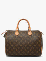 Preloved Louis Vuitton Handtas Speedy 30 Monogram Louis vuitton Bruin second life VI0912