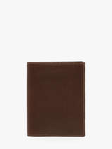 Portefeuille Leder Etrier Bruin oil EOIL748