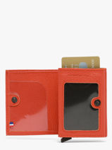 Kaarthouder Leder Etrier Oranje madras EMAD5020-vue-porte