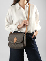 Cross Body Tas Second Life Louis vuitton Bruin second life M51242-vue-porte