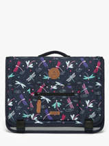Cartable 2 Compartiments Cabaia Bleu school M