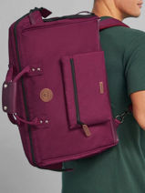 Reistas Voor Cabine Rugzak Travel Cabaia Rood travel DUFFV2-vue-porte