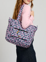 Schoudertas A4 Formaat Adventurer Gerecycleerd Polyester Cabaia Veelkleurig adventurer TOTEBAGM-vue-porte