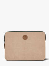 Housse Ordinateur Pc 14" Cabaia Beige accessoire SLEEVE14