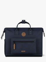Porte Documents (main) Pc 14" Cabaia Bleu adventurer V2