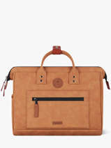 Documententas Met 14" Laptopvak Cabaia Bruin adventurer V2