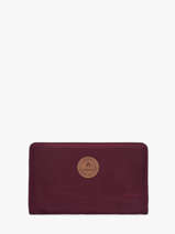 Portefeuille Wallet L Cabaia Rouge accessoire L
